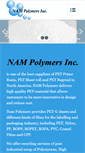 Mobile Screenshot of nampolymers.ca